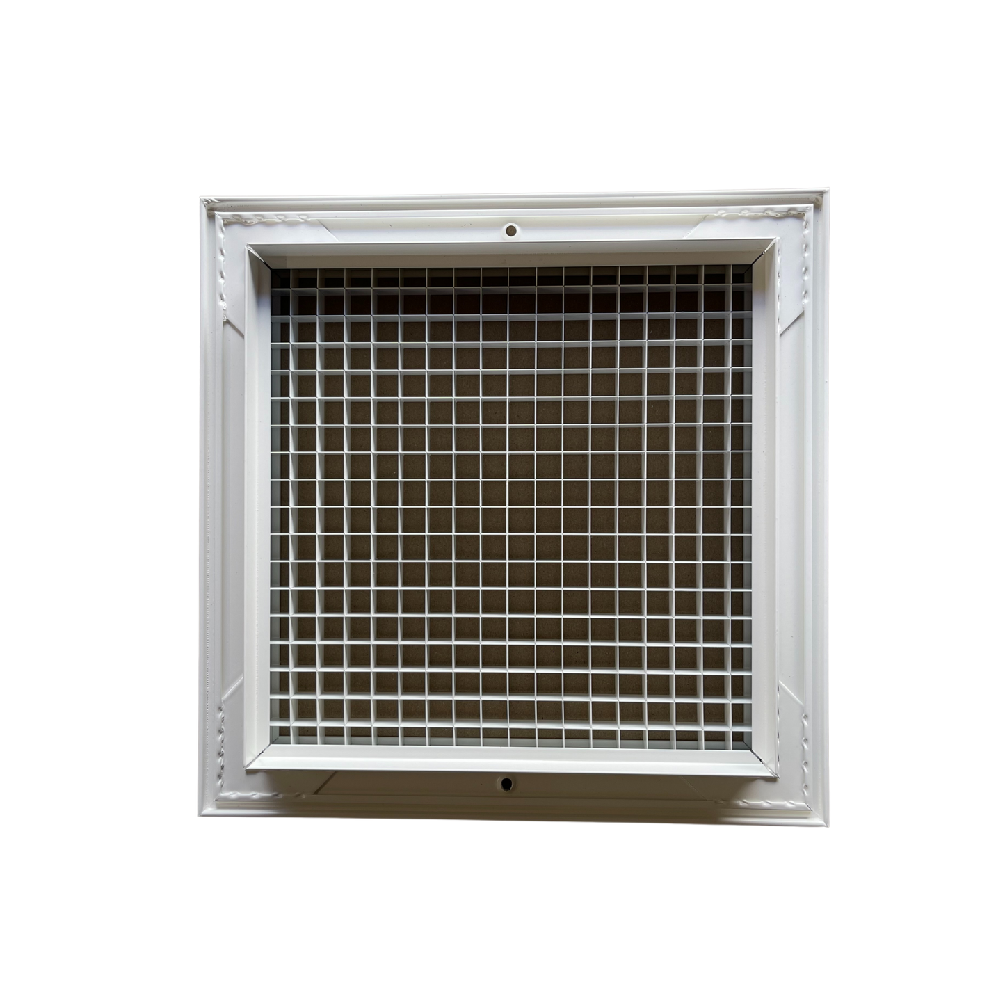 Egg Crate Grille With Face Fixings - RAL 9010