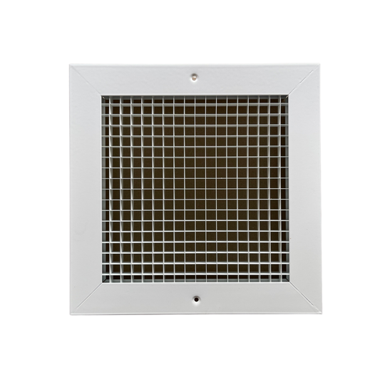 Egg Crate Grille With Face Fixings - RAL 9010